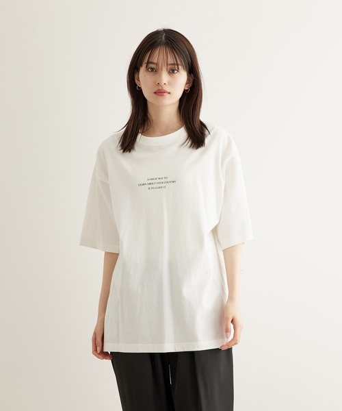 JUNRED（ジュンレッド）の「HIS×JUNRed feat.msy. グラフィックTシャツ（Tシャツ/カットソー・メンズ・ホワイト/チャコールグレー/ミント・LL/M/L）」の19枚目の写真