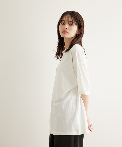 JUNRED（ジュンレッド）の「HIS×JUNRed feat.msy. グラフィックTシャツ（Tシャツ/カットソー・メンズ・ホワイト/チャコールグレー/ミント・LL/M/L）」の18枚目の写真