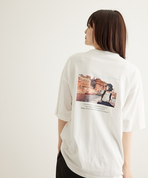 JUNRED（ジュンレッド）の「HIS×JUNRed feat.msy. グラフィックTシャツ（Tシャツ/カットソー・メンズ・ホワイト/チャコールグレー/ミント・LL/M/L）」の17枚目の写真