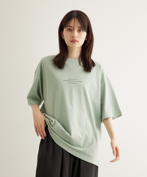 JUNRED（ジュンレッド）の「HIS×JUNRed feat.msy. グラフィックTシャツ（Tシャツ/カットソー・メンズ・ホワイト/チャコールグレー/ミント・LL/M/L）」の14枚目の写真