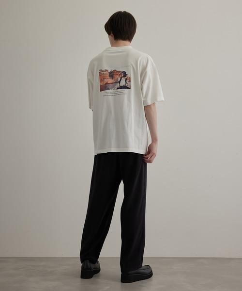 JUNRED（ジュンレッド）の「HIS×JUNRed feat.msy. グラフィックTシャツ（Tシャツ/カットソー・メンズ・ホワイト/チャコールグレー/ミント・LL/M/L）」の22枚目の写真