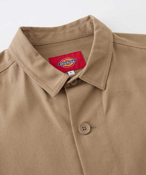 Dickies(ディッキーズ)の「Dickies/ディッキーズ ワッペン刺繍オーバーサイズツイルカバーオール(カバーオール・メンズ・ブラック/ベージュ/ネイビー/アイボリー・M/L/XL)」の12枚目の写真