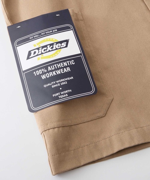 Dickies(ディッキーズ)の「Dickies/ディッキーズ ワッペン刺繍オーバーサイズツイルカバーオール(カバーオール・メンズ・ブラック/ベージュ/ネイビー/アイボリー・M/L/XL)」の14枚目の写真