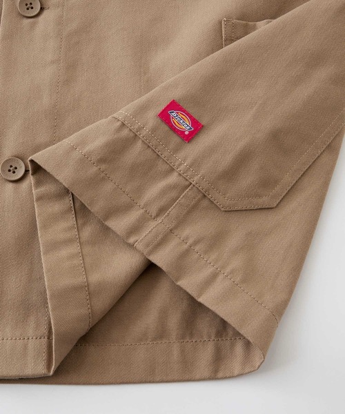 Dickies(ディッキーズ)の「Dickies/ディッキーズ ワッペン刺繍オーバーサイズツイルカバーオール(カバーオール・メンズ・ブラック/ベージュ/ネイビー/アイボリー・M/L/XL)」の15枚目の写真