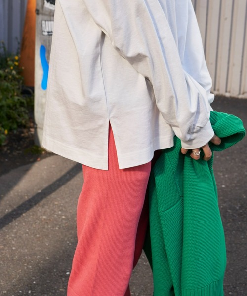 Auntie Rosa Holiday（アンティローザホリデー）の「アソートプリントロンT（Tシャツ/カットソー・レディース・ブラック/ブルー/オフホワイト/ピンク・FREE）」の11枚目の写真