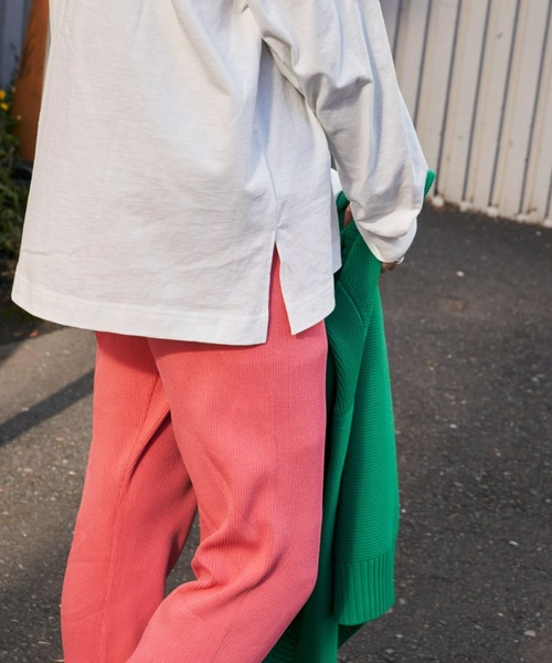 Auntie Rosa Holiday（アンティローザホリデー）の「アソートプリントロンT（Tシャツ/カットソー・レディース・ブラック/ブルー/オフホワイト/ピンク・FREE）」の12枚目の写真