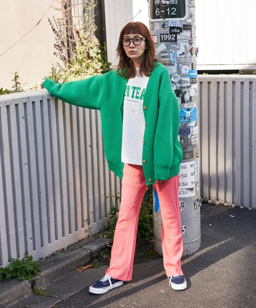 Auntie Rosa Holiday（アンティローザホリデー）の「アソートプリントロンT（Tシャツ/カットソー・レディース・ブラック/ブルー/オフホワイト/ピンク・FREE）」の14枚目の写真