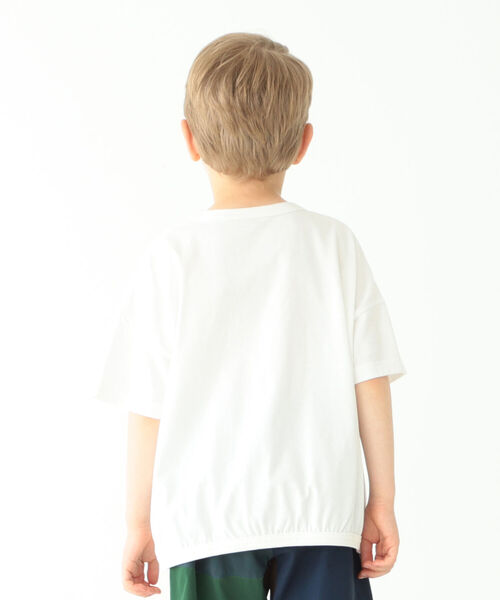こども ビームス(コドモビームス)の「こども ビームス / BIG バルーン 半袖Tシャツ 22(80~130㎝)(Tシャツ/カットソー・キッズ・ブラウン/オフホワイト/ブルー系その他3・100/110/120/80/130/90t)」の5枚目の写真