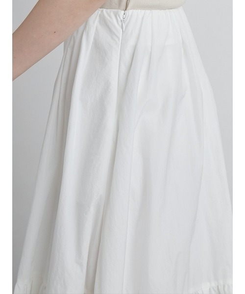 emmi（エミ）の「【emmi atelier】ボリュームティアードスカ-ト（スカート・レディース・ホワイト/オレンジ/ミント・1/0）」の12枚目の写真