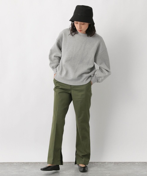 LEPSIM(レプシィム)の「【前後で着られる】2WAYカーデプルオーバー 262387(カーディガン/ボレロ・レディース・ライトグレー/ブラック/ブラウン・FREE)」の6枚目の写真