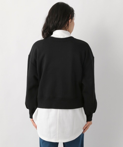 LEPSIM(レプシィム)の「【前後で着られる】2WAYカーデプルオーバー 262387(カーディガン/ボレロ・レディース・ライトグレー/ブラック/ブラウン・FREE)」の12枚目の写真