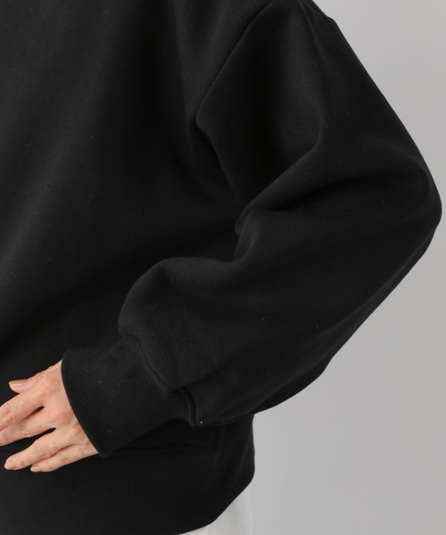 LEPSIM(レプシィム)の「【前後で着られる】2WAYカーデプルオーバー 262387(カーディガン/ボレロ・レディース・ライトグレー/ブラック/ブラウン・FREE)」の15枚目の写真