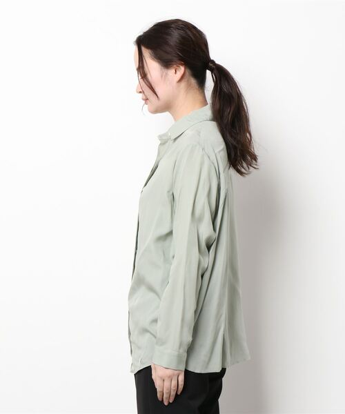 enchainement（アンシェヌマン）の「Shirts（シャツ/ブラウス・レディース・ベージュ/ライトグリーン・フリー）」の10枚目の写真