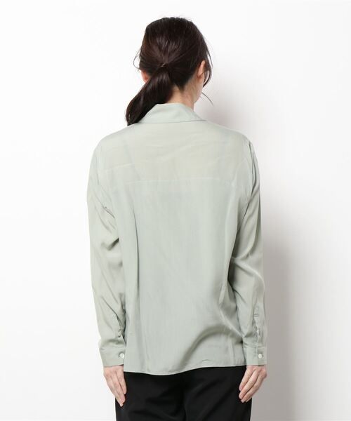 enchainement（アンシェヌマン）の「Shirts（シャツ/ブラウス・レディース・ベージュ/ライトグリーン・フリー）」の11枚目の写真