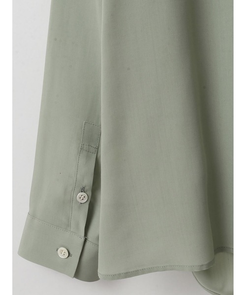 enchainement（アンシェヌマン）の「Shirts（シャツ/ブラウス・レディース・ベージュ/ライトグリーン・フリー）」の5枚目の写真