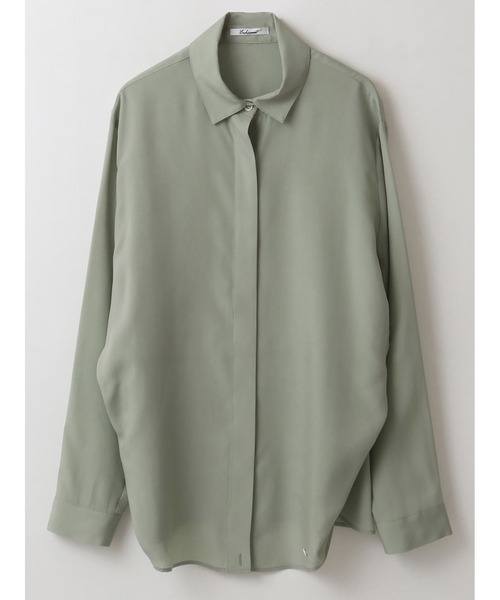enchainement（アンシェヌマン）の「Shirts（シャツ/ブラウス・レディース・ベージュ/ライトグリーン・フリー）」の3枚目の写真
