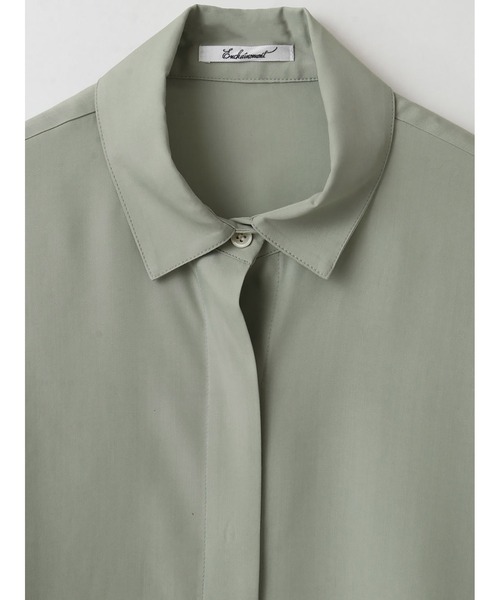 enchainement（アンシェヌマン）の「Shirts（シャツ/ブラウス・レディース・ベージュ/ライトグリーン・フリー）」の7枚目の写真