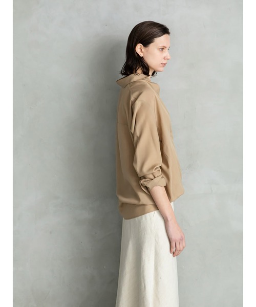 enchainement（アンシェヌマン）の「Shirts（シャツ/ブラウス・レディース・ベージュ/ライトグリーン・フリー）」の14枚目の写真