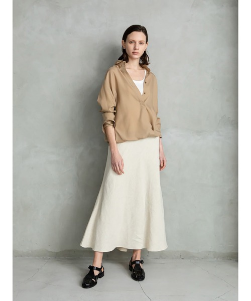 enchainement（アンシェヌマン）の「Shirts（シャツ/ブラウス・レディース・ベージュ/ライトグリーン・フリー）」の17枚目の写真