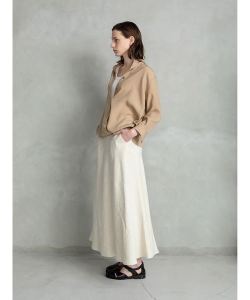 enchainement（アンシェヌマン）の「Shirts（シャツ/ブラウス・レディース・ベージュ/ライトグリーン・フリー）」の18枚目の写真