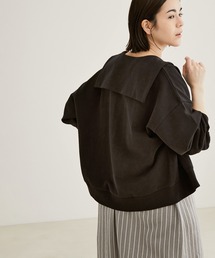 SALON adam et rope'（サロン アダム エ ロペ）の「セーラーカラーフロントジップカーディガン（カーディガン/ボレロ）」