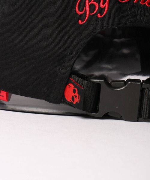 ByTheR（バイザアール）の「BYTHER 韓国ブランド 月桂樹刺繍キャップ（キャップ・メンズ・ブラック・FREE）」の4枚目の写真