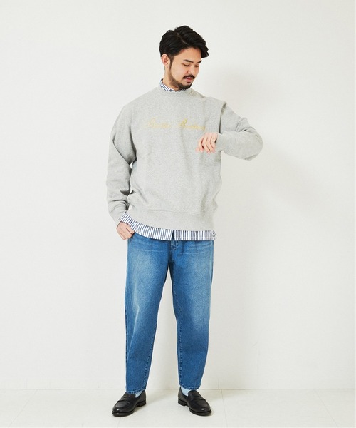 EDIFICE（エディフィス）の「オーバルフィット デニムパンツ（デニムパンツ・メンズ・ホワイト/ネイビー・SMALL/MEDIUM/LARGE）」の15枚目の写真