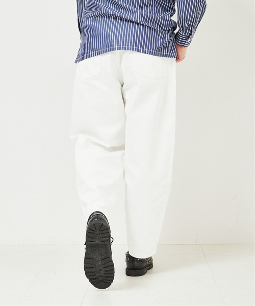 EDIFICE（エディフィス）の「オーバルフィット デニムパンツ（デニムパンツ・メンズ・ホワイト/ネイビー・SMALL/MEDIUM/LARGE）」の21枚目の写真