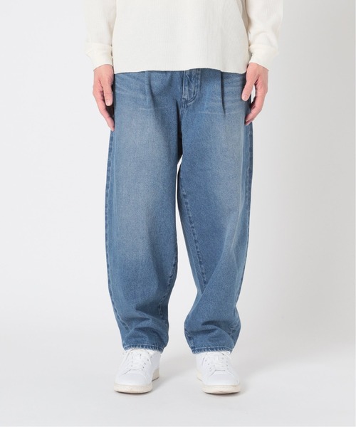 EDIFICE（エディフィス）の「オーバルフィット デニムパンツ（デニムパンツ・メンズ・ホワイト/ネイビー・SMALL/MEDIUM/LARGE）」の19枚目の写真