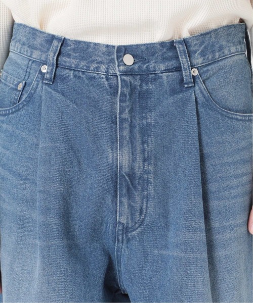 EDIFICE（エディフィス）の「オーバルフィット デニムパンツ（デニムパンツ・メンズ・ホワイト/ネイビー・SMALL/MEDIUM/LARGE）」の13枚目の写真