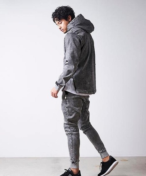 BALR.（ボーラー）の「BALR./ボーラー/Q-SERIES STRAIGHT CLASSIC HOODIE/フーディー/日本限定 /正規商品（パーカー・メンズ・グレー/ブルー・SMALL/MEDIUM/X-SMALL/LARGE）」の20枚目の写真