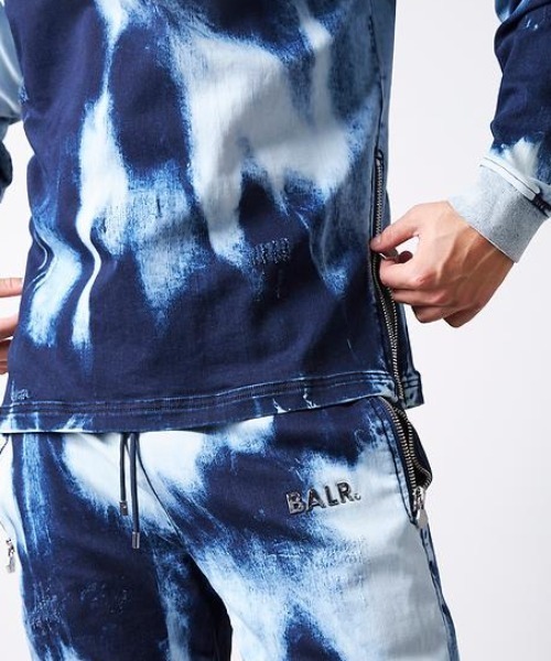 BALR.（ボーラー）の「BALR./ボーラー/Q-SERIES STRAIGHT CLASSIC HOODIE/フーディー/日本限定 /正規商品（パーカー・メンズ・グレー/ブルー・SMALL/MEDIUM/X-SMALL/LARGE）」の14枚目の写真