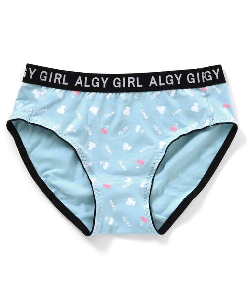 ショーツ2枚MシェルLOVE algy（アルジー）の「ベアチェリー総柄ショーツ（ショーツ）」 - WEAR