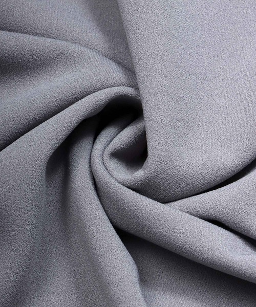 SITRY（シトリー）の「Cut georgette Big silhouette mock neck pullover/カット ジョーゼット ビッグシルエット モックネック プルオーバー（Tシャツ/カットソー・メンズ・ブラック/ネイビー/グレー/オフホワイト/グレイッシュベージュ/グレイッシュブルー/ブラウン/チャコールグレー・M/L/XL）」の14枚目の写真