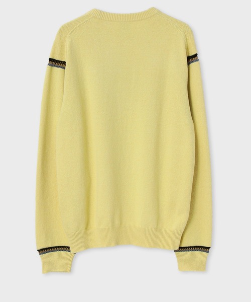 Paul Smith(ポールスミス)の「"Sunflower" クルーネック ニット / 123407 143X(ニット/セーター・メンズ・イエロー/ブルー・MEDIUM/LARGE)」の9枚目の写真