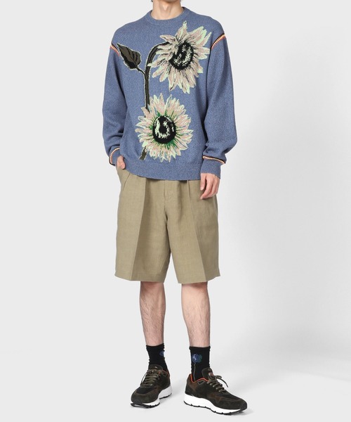 Paul Smith(ポールスミス)の「"Sunflower" クルーネック ニット / 123407 143X(ニット/セーター・メンズ・イエロー/ブルー・MEDIUM/LARGE)」の13枚目の写真