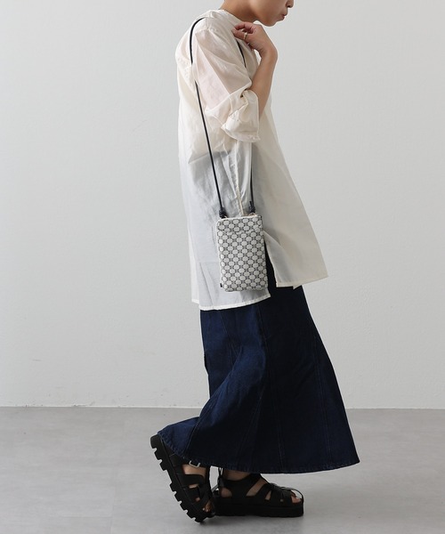 COLONY 2139（コロニートゥーワンスリーナイン）の「マチ入りデニムマーメイドスカート（スカート・レディース・ネイビー/ブラック/ブルー・FREE）」の20枚目の写真