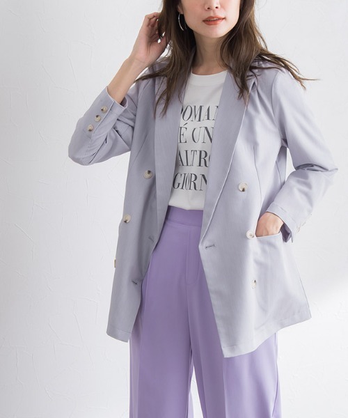 ダブルボタンジャケット