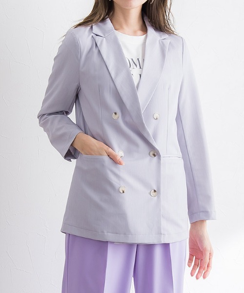 ダブルボタンジャケット