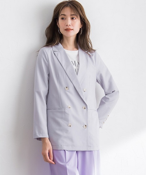 ダブルボタンジャケット