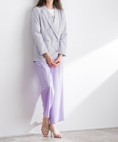 ダブルボタンジャケット