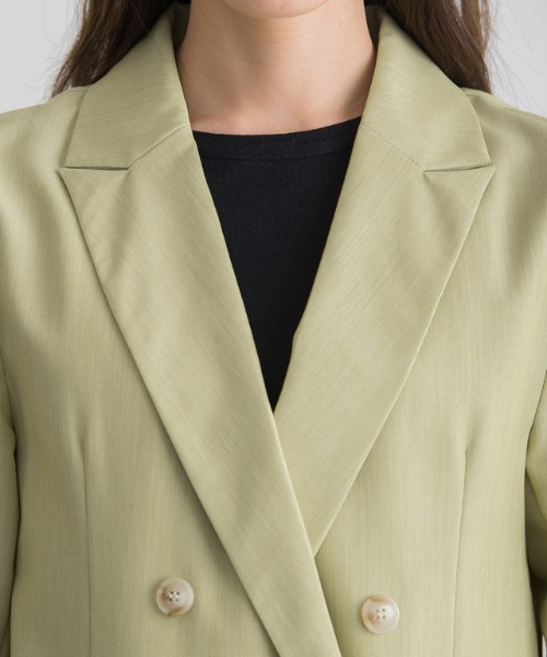 ダブルボタンジャケット