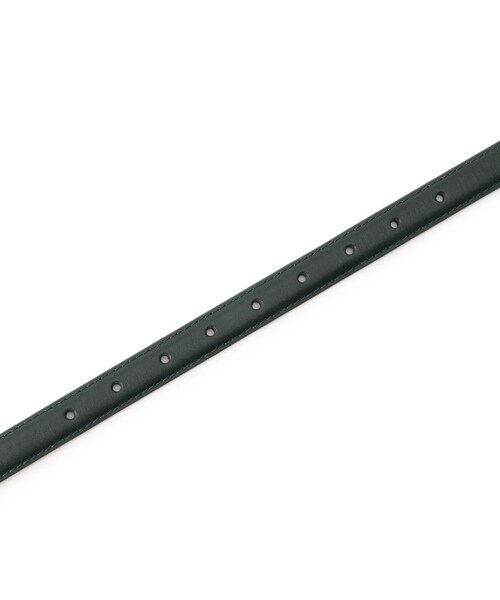 tk.TAKEO KIKUCHI(ティーケータケオキクチ)の「◆ロングレザーベルト(ベルト・レディース・ブラック/ダークグリーン・00)」の6枚目の写真