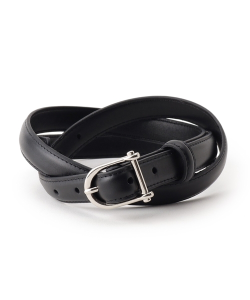 tk.TAKEO KIKUCHI(ティーケータケオキクチ)の「◆ロングレザーベルト(ベルト・レディース・ブラック/ダークグリーン・00)」の9枚目の写真