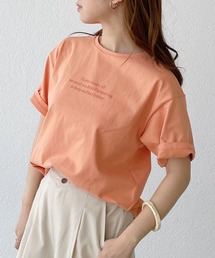 mysty woman | ロゴプリントTシャツ 285711(Tシャツ/カットソー)