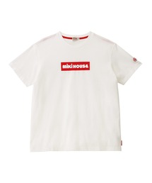 MIKI HOUSE（ミキハウス）の「ボックスロゴ半袖Tシャツ（大人用）（T