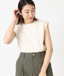 journal standard L'essage | スワイーノースリーブ(Tシャツ/カットソー)