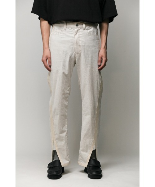 Nuggets（ナゲッツ）の「【NuGgETS】Gusset pants - side line（その他パンツ・メンズ・カーキ/ナチュラル・M/S）」の3枚目の写真