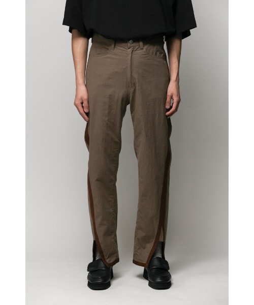 Nuggets（ナゲッツ）の「【NuGgETS】Gusset pants - side line（その他パンツ・メンズ・カーキ/ナチュラル・M/S）」の4枚目の写真