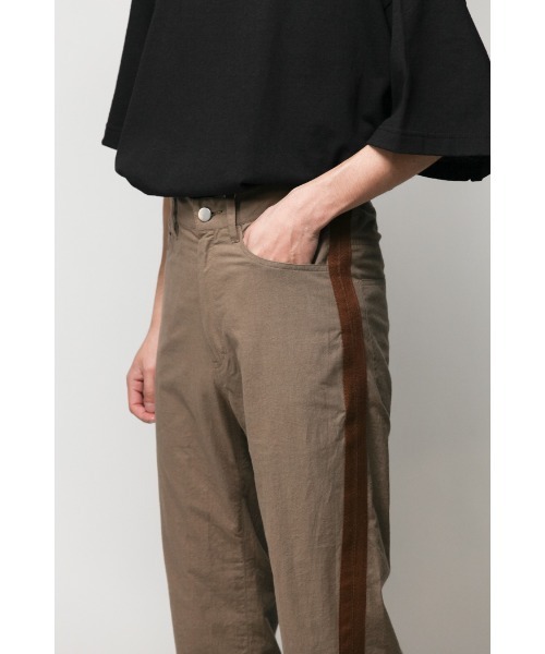 Nuggets（ナゲッツ）の「【NuGgETS】Gusset pants - side line（その他パンツ・メンズ・カーキ/ナチュラル・M/S）」の8枚目の写真